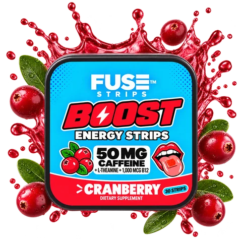 FUSE Boost oral strip tin