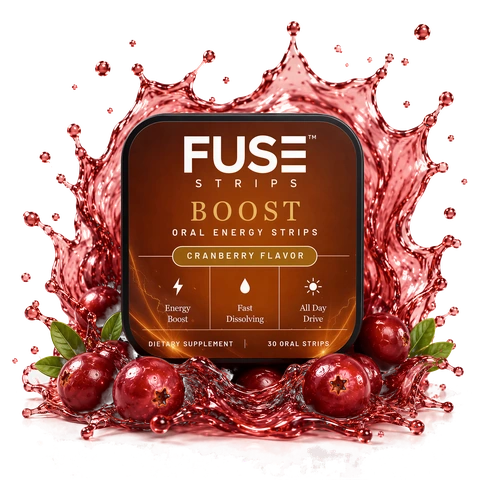 FUSE Boost oral strip tin