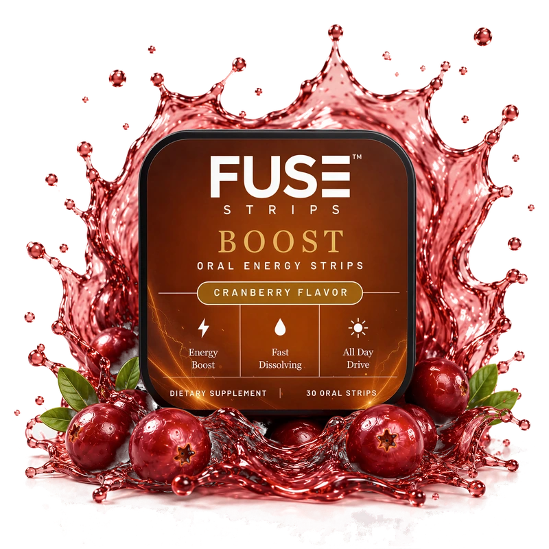 FUSE Boost oral strips tin
