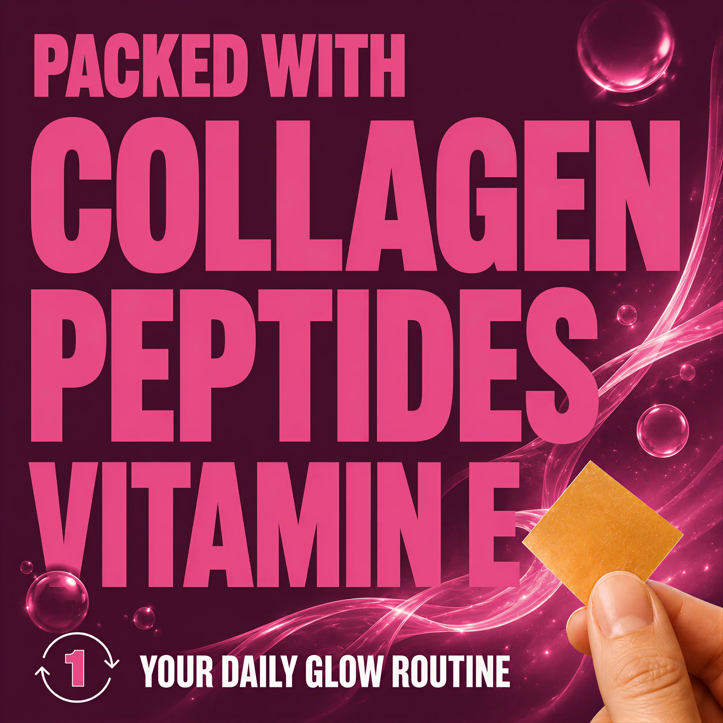 FUSE Shine packed with collagen peptides and vitamin E