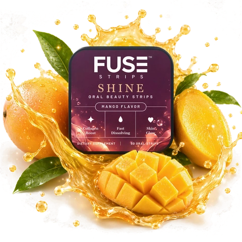 FUSE Shine oral strip tin
