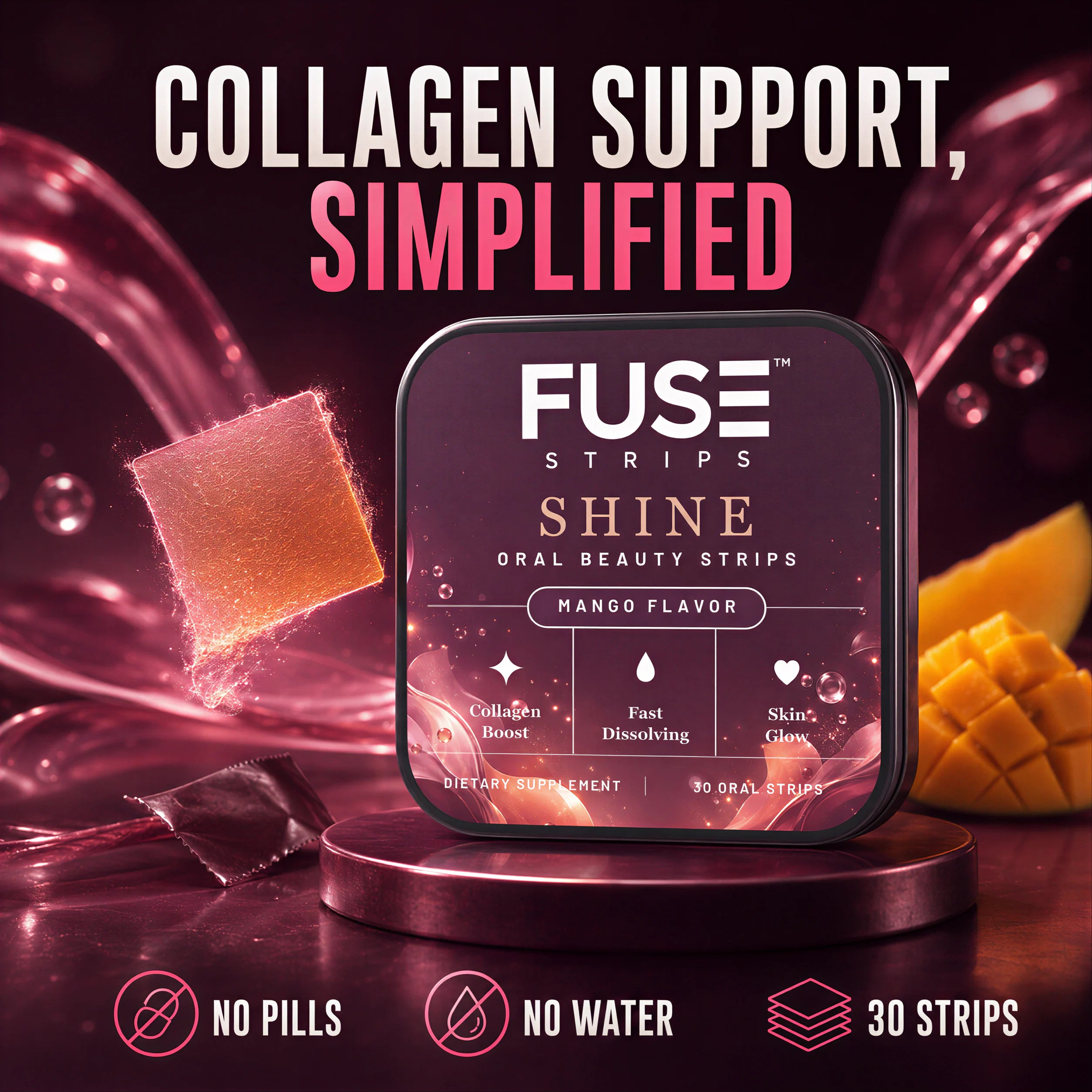 FUSE Shine collagen support simplified